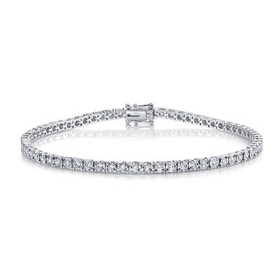 Diamond 1ctw Tennis Bracelet in 14k White Gold